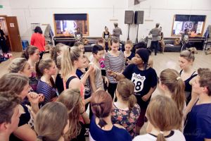 Trénink ve Studiu68 - porada tanečníků a choreografů