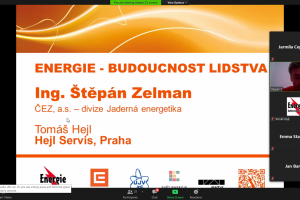 Energie- budoucnost lidstva. Videokonference ČEZ 26.11.2020